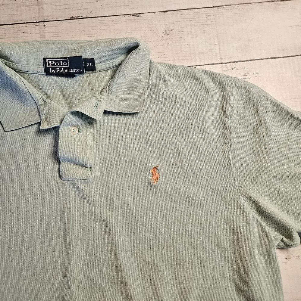 Polo By Ralph Lauren Light Blue Polo Size XL‎